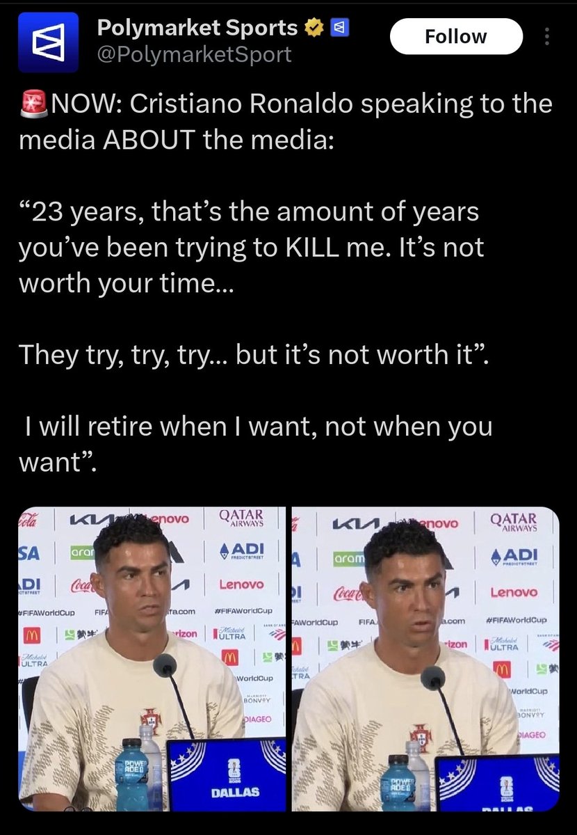 HushipJ's tweet photo. Continue sir one thing is sure you can't cheat nature once arthritis starts knacking your joint due to age nobody will tell you to retire https://t.co/9scGJzwGbB