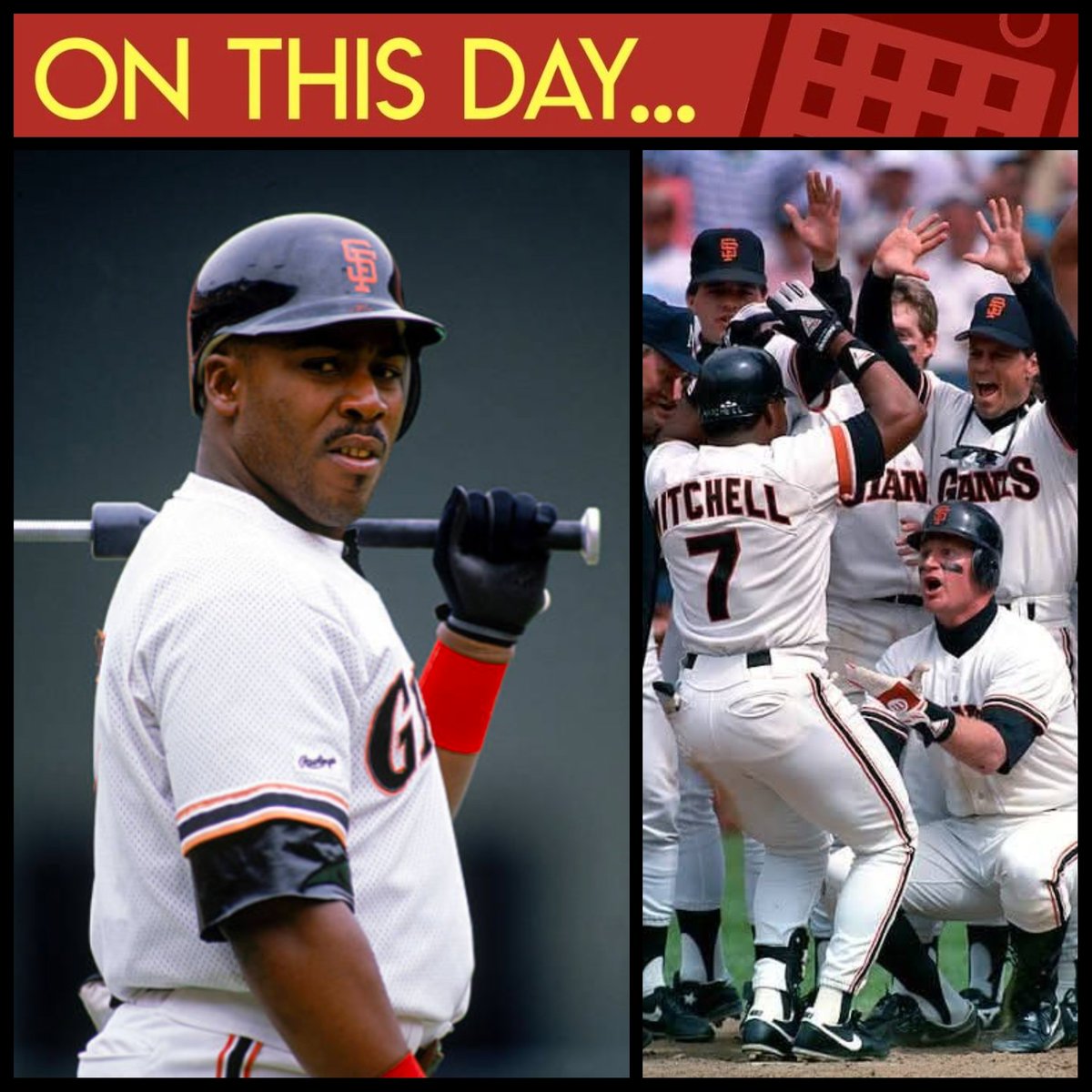 VanderlansJim's tweet photo. July 5, 1987 - In a 7-player trade, the #SFGiants swap Keith Comstock, Mark Davis, Mark Grant, and Chris Brown to the #Padres for Kevin Mitchell, Dave Dravecky and Craig Lefferts. Mitchell will be the NL's MVP in 1989, helping the Giants to capture the NL pennant
#MLB #OTD #1980s https://t.co/fRscVSG8AW
