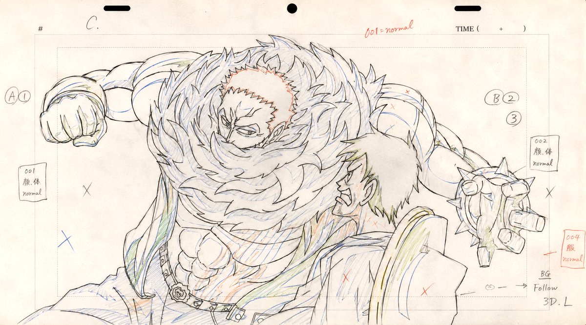 przemoart's tweet photo. Circa 2017 I was animating Luffy vs Katakuri, before Toei.
#animeanimator #onepiece #2danimator https://t.co/lGvksAiHro