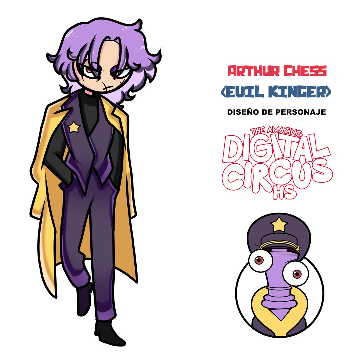Legion_Series's tweet photo. DISEÑO OFICIAL DE EVIL KINGER
(aclaracion, no hare la serie solo mostrare de como serian sus diseños)
#TADC #TheAmanzingDigitalCircus #Kinger #EvilKinger #TheAmazingDigitalCircus #FNAFHS #FHS #TADCHS #KingerDigitalCircus https://t.co/axJoQIevD9