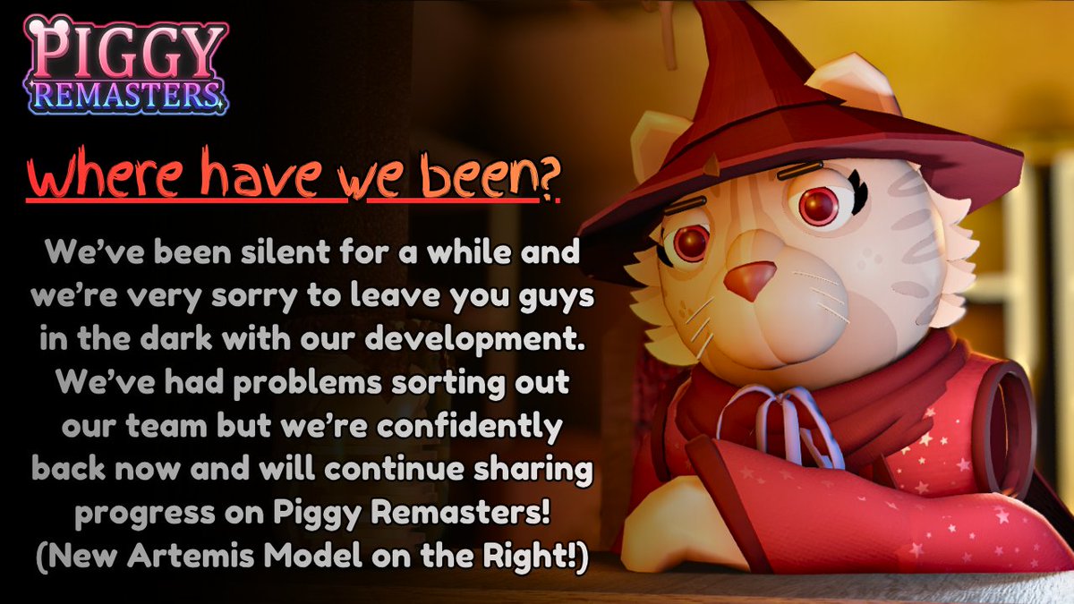 TeamCrystalBoot's tweet photo. Apologies on the Silence but..!
#Roblox #Piggy https://t.co/F9RjivoSiT