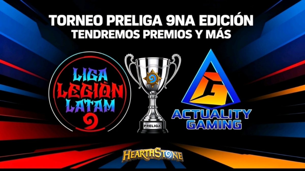 Actuality_Gamin's tweet photo. ⚔️ TORNEO PRELIGA | 9NA EDICIÓN ⚔️
 
¡Los esperamos hoy a partir de las 6:00 PM (Hora México) para disfrutar de todo el gameplay! 🎮🔥
 
🔴 EN VIVO: https://t.co/MeI9CMC8Wz
 
🙌 ¡Gracias infinitas a todos los inscritos por ser parte de esta edición!
(1/2) https://t.co/kA3OaJq6wu