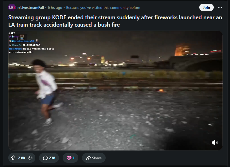 plughousetv's tweet photo. Dude this got like 500k views and the comments are dead fucking crazy. This can't be what we're known for. https://t.co/NVyRYrq2Vt