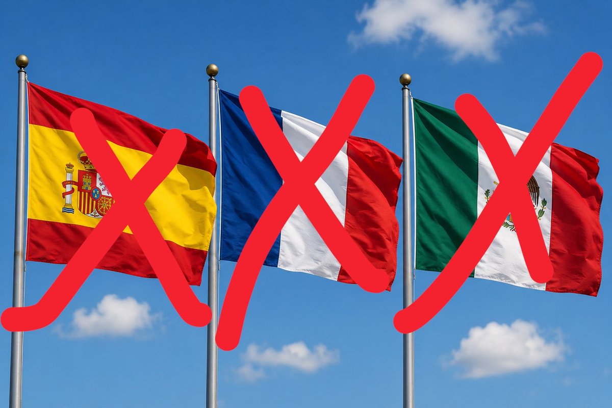enz0gimenez77's tweet photo. Como Paraguayo, una falta de respeto apoyar a estos 3 países. 

Sobre todo a esos falsos europeos con banderas africanas. 

Los únicos que estuvieron con nosotros fue Sudamérica y nada más. https://t.co/QRJmmYCNv1
