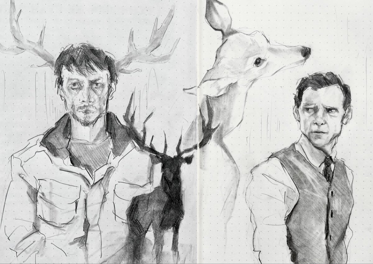 caraxesluvr's tweet photo. reindeer &amp; bambi #babyreindeer #halfman https://t.co/AHYoP3QzrE