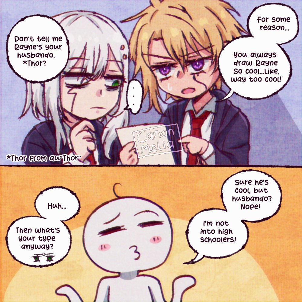 cananmelia12's tweet photo. yume |Not Ship| Mashle
Just a random thought about me and my oc. Joe and Ilma literally have beef with Orter. In the story, I actually wrote that they absolutely despise him wkwk
#YumeLokalGallery #mashleoc #Ilma #Joe #Ortermadl #cananoc #yumetwt #mshl夢 #ocart https://t.co/xndg8xwkHc