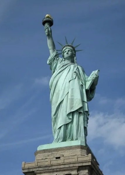 thewriterme's tweet photo. I have this amazing friend! She travels all over the world and country- constantly for pleasure- we’ve been buddies since childhood. 
Recently she visited the Statue of Liberty 🗽 just because. She’s been there many times and she said, “Lady Liberty is usually quite clean and tidy. 

She’s not on X. I got a text from her late last night and to her dismay NYC is in a steep decline. Then she went on to share with me how dirty and horrible our Statue of Liberty has become. She asked me to tag President Trump. She loves Trump. So, for Alane, I’m going to tag Trump. Her exact words were, “if anyone can clean up that important statue, it’s President Trump.” I totally agree. 
If you have input, I’m tagging him here! @POTUS  @TrumpTruthOnX 

Thank you! Let’s continue Saving America!