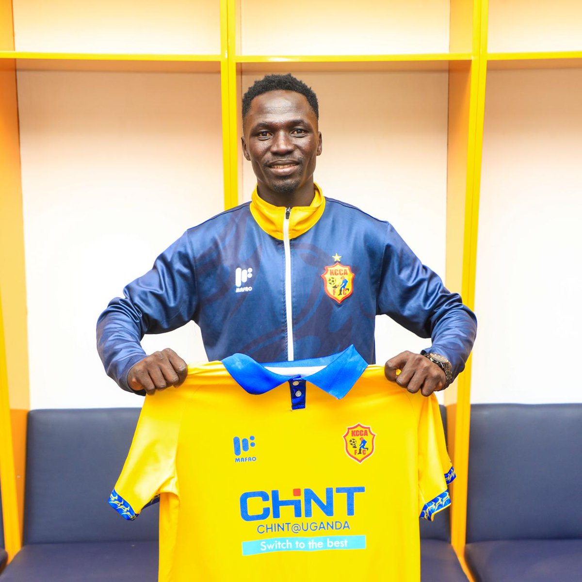 KCCAFC's tweet photo. NEW SIGNING | Maxwell Owachgiu signs two year deal with KCCA FC.
More details ➡️https://t.co/LVc3b7jmEx https://t.co/T2aMyqw26j