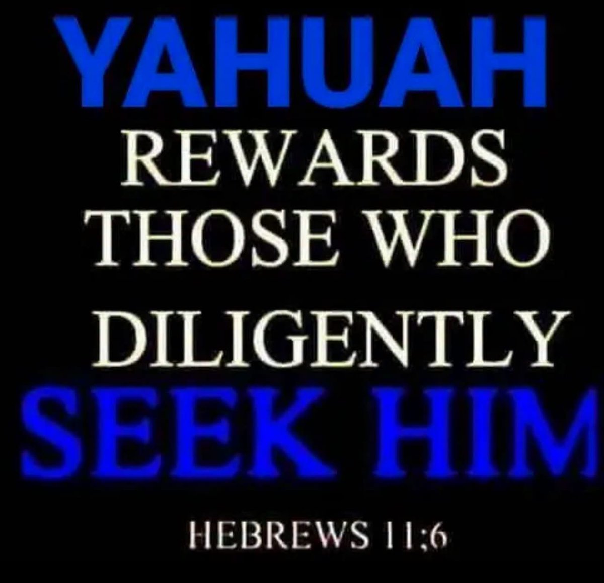 Taylor_Mann_'s tweet photo. Yah rewards those who seek Him by giving them the greatest prize of all His presence, peace, and guidance. Seeking Him means choosing to look for Him in your daily life through obedience, &amp; prayer, reading scripture, &amp;  treating others with love. https://t.co/VNWE8XyaU3