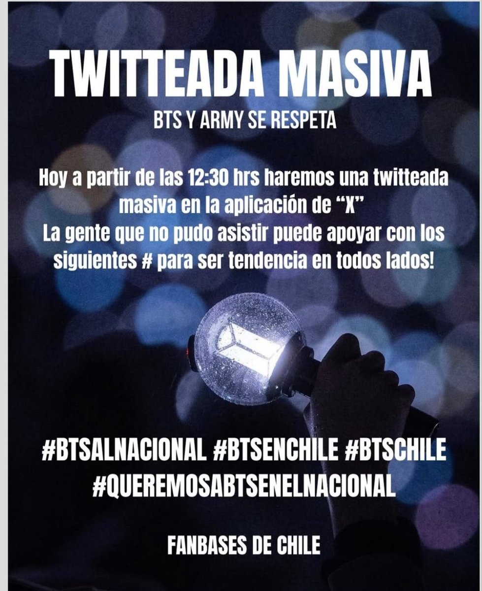 ailyn_lillo's tweet photo. @biobio #btsalnacional aunque estén interviniendo nuestro Instagram, nos quedan más redes sociales para alzar la voz. @24HorasTVN @biobio @24HorasTVN @chvnoticias @GobiernodeChile @joseantoniokast #btsenchile #queremoselestadionacional @NataliaDucoSole https://t.co/p7XNksxPdt