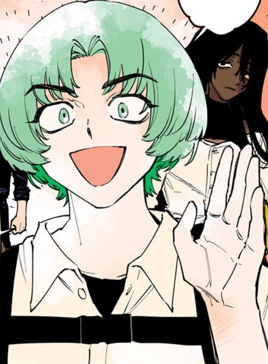Janice_M_Audio's tweet photo. I wonder if the reason Ichi took a liking to Higarashi so quickly (and they immediately became Besties) is because he looks like a male Kumugi (because we all know he’s low-key obsessed with Kumugi)
#IchiTheWitch #appleslice https://t.co/2uFkoSewtX