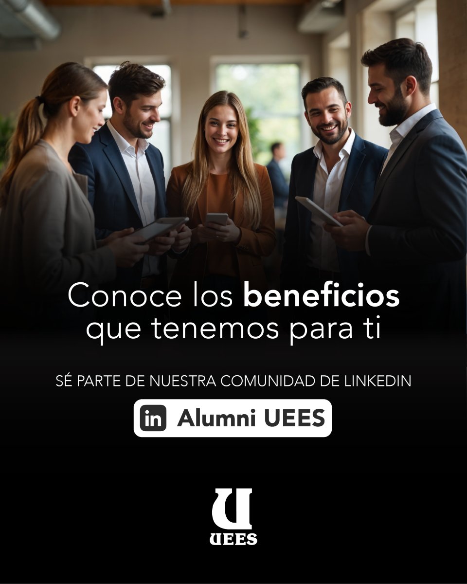 uees_ec's tweet photo. Conoce los beneficios que tenemos para ti 💡 

Formar parte de nuestra comunidad en #LinkedIn significa estar más cerca de oportunidades, crecimiento y conexiones que impulsan tu carrera. 💻

¡No te lo pierdas!

Alumni UEES ⬇️
https://t.co/2FBnXZumCD https://t.co/SEoiVNbGH2