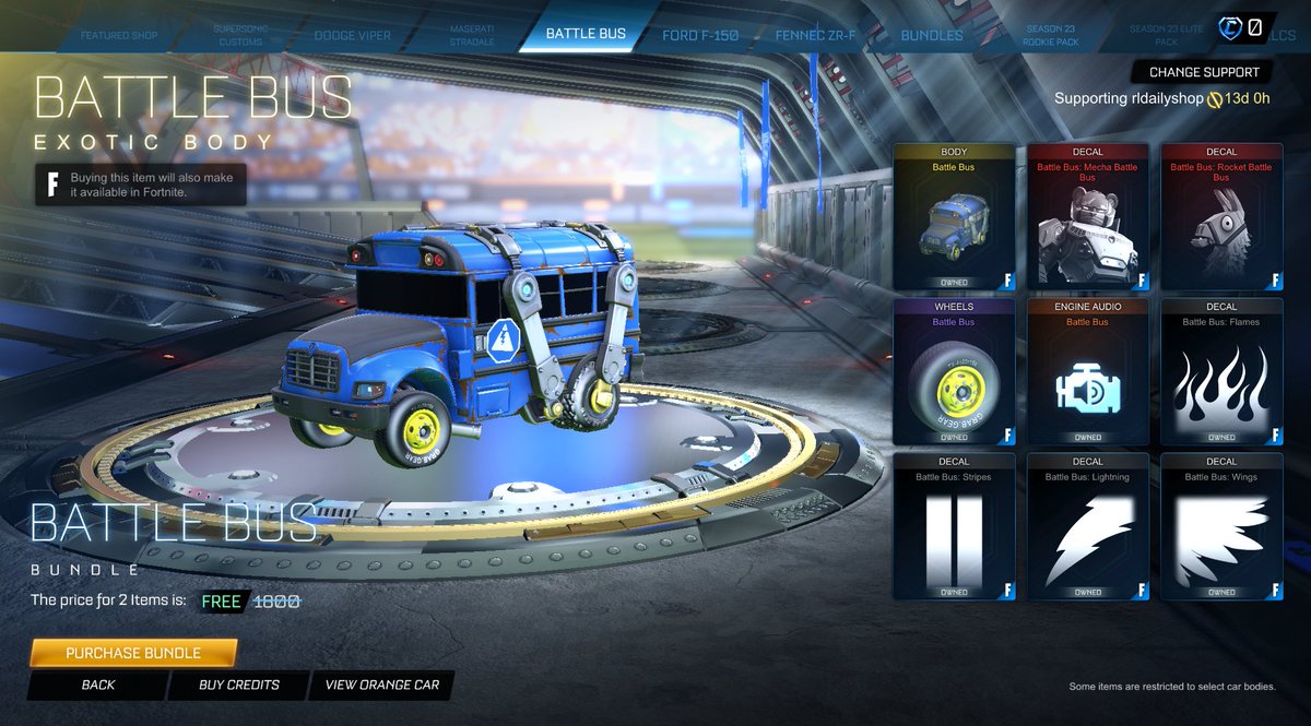 RLDailyShop's tweet photo. Battle Bus https://t.co/71KiuwehWS