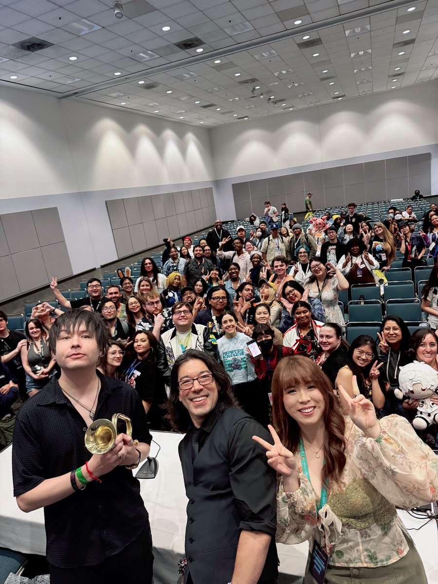 aitaikimochi's tweet photo. Thank you everyone for attending our panel at AX2026 today! I hope the panel was inspiring and insightful into the industry ✨

We had a blast talking to you all! For all unanswered questions, @JimmieYamaguchi @HaradaCH we just have to do another podcast soon 😂 https://t.co/AIRqrGipMY