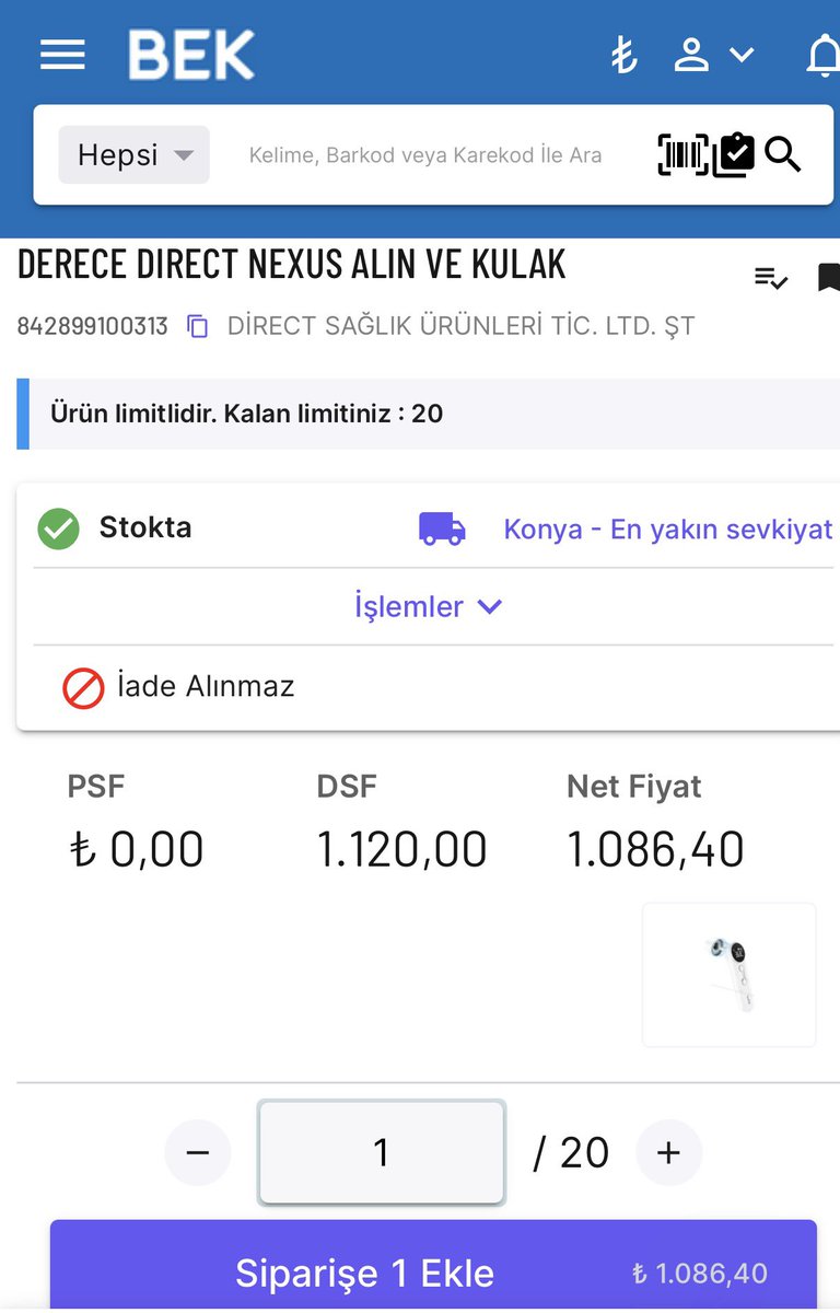 ligorix's tweet photo. @muhammt_aydn @erayerdogn @saglikbakanligi @ticaret @gibsosyalmedya %10 kdv ilave edip gelişini hesaplayabilirsiniz. İnternet dünyası bambaşka. Fişin kdv sini savunmadım, o maliyeyle eczane arasındaki sorun bundan sonrasında https://t.co/dbwgFE9wU9