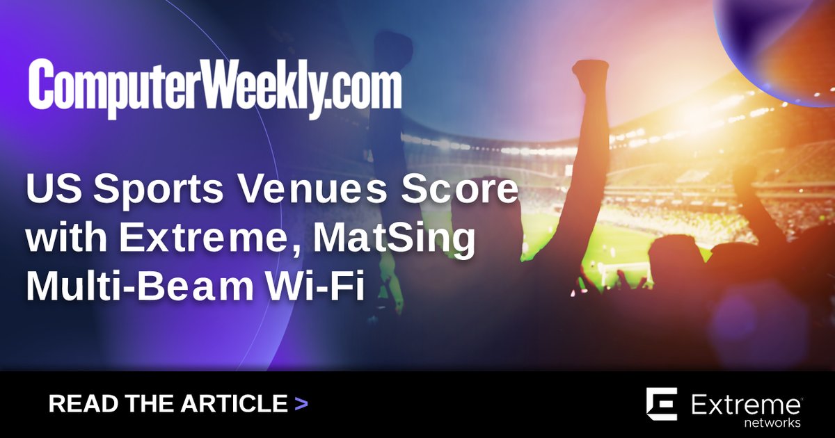 Extreme Networks tweet media