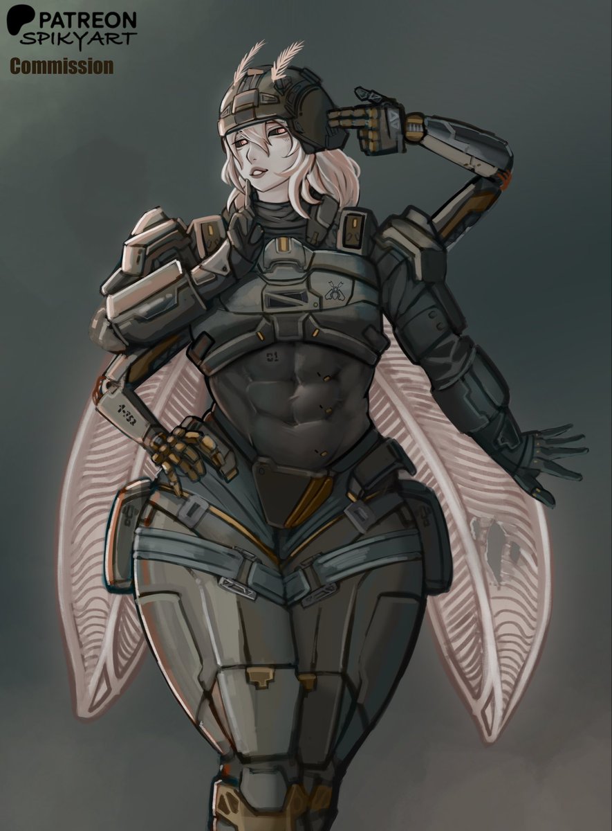 SPIKYArts's tweet photo. Tactical Moth For Pinesauce1886 🤍 https://t.co/Zo1GqadTLZ