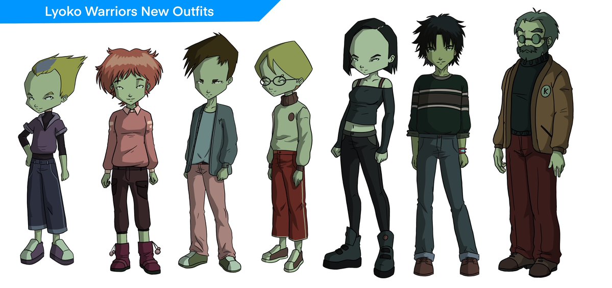 OzberkOzen's tweet photo. Seeing you work on the new designs is incredible! I’d love to share some of the redesigns I created for my fan movie. Hope you like them @Thomasintokyo #codelyoko https://t.co/s9KSKnizx7
