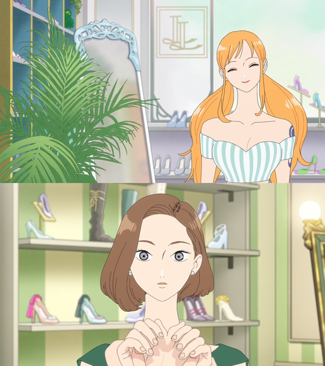 ToeiAnimation's tweet photo. ONE PIECE HEROINES 👠🏴‍☠️

One day, Nami injures her foot with newly bought shoes.
When she heads to return them, an unexpected event occurs!?

The special episode is now streaming on simulcast!

#ONEPIECE #HEROINES https://t.co/x8KWsoiBjx