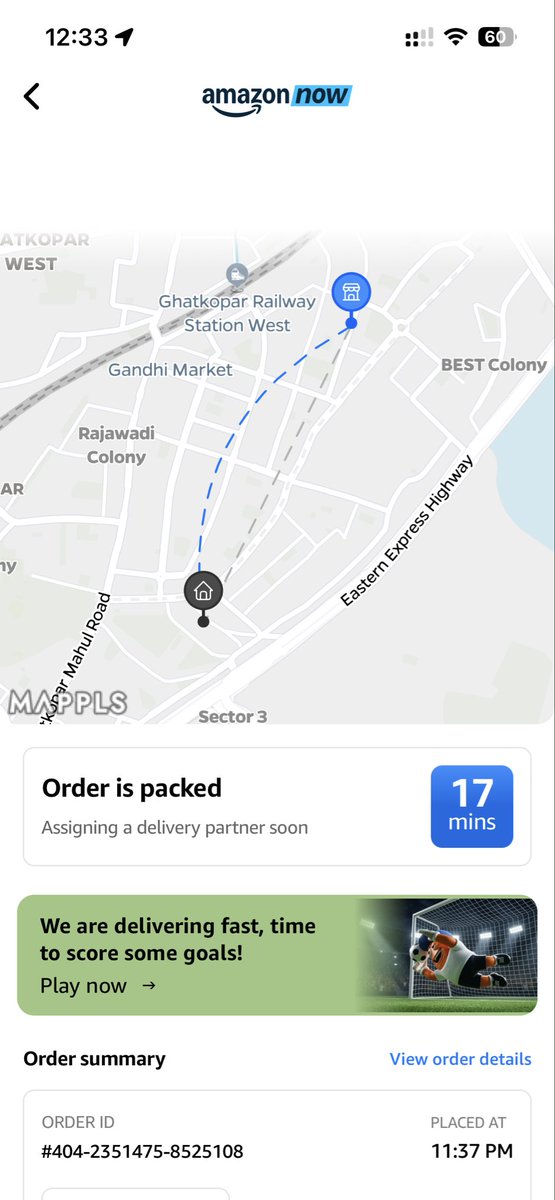 Ronbaba's tweet photo. @amazonIN  why am I not getting an option to cancel my order booked through Amazon now at 11:37pm on 5th (order id 404-2351475-8525108) inspite of it not being assigned to any delivery partner for almost an hour. Also there is no option to contact the customer service too. https://t.co/7808nQbccI