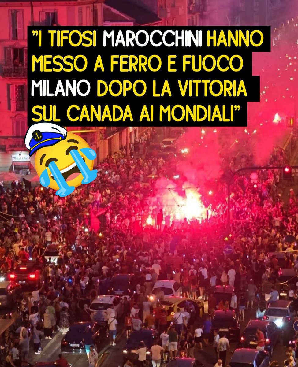 pecoraroluca883's tweet photo. Vinceranno i mondiali ,e sfasceranno Milano 😂👇🔥💥 https://t.co/iNFjtkciT1