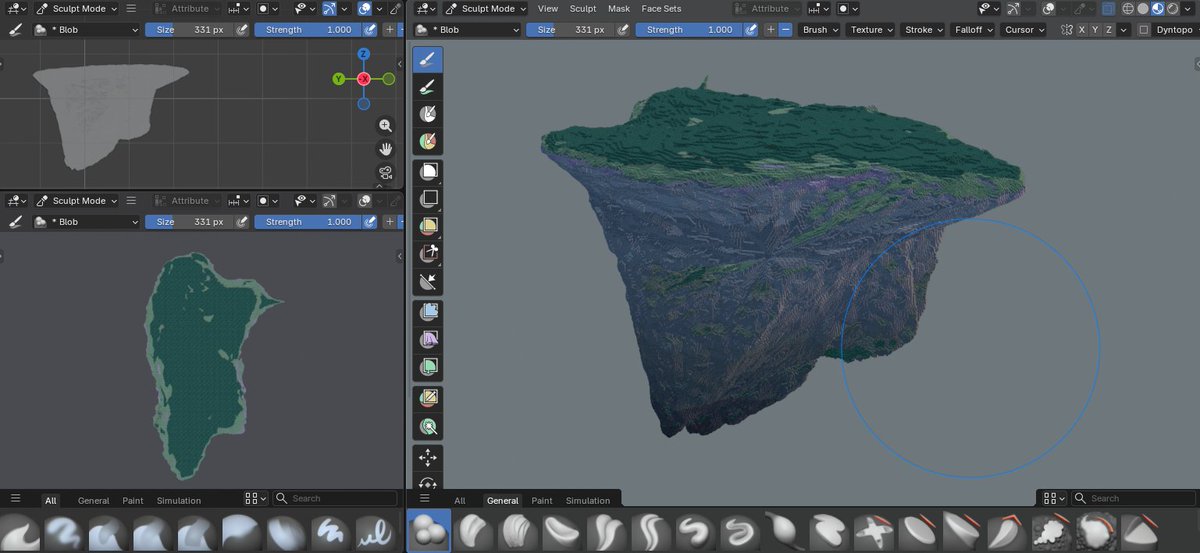 ThAncient1's tweet photo. This is my fault for skipping over the Modelling Tutorials. Working on it😖 #Blender #Modelling #Minecraft #MCBuild #Concept https://t.co/4YQmkfmocy