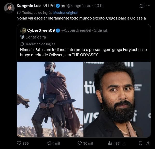 ValeriusSamwell's tweet photo. Um filme sobre a Grécia antiga que de grego só tem o título https://t.co/uYBLwSNR1K