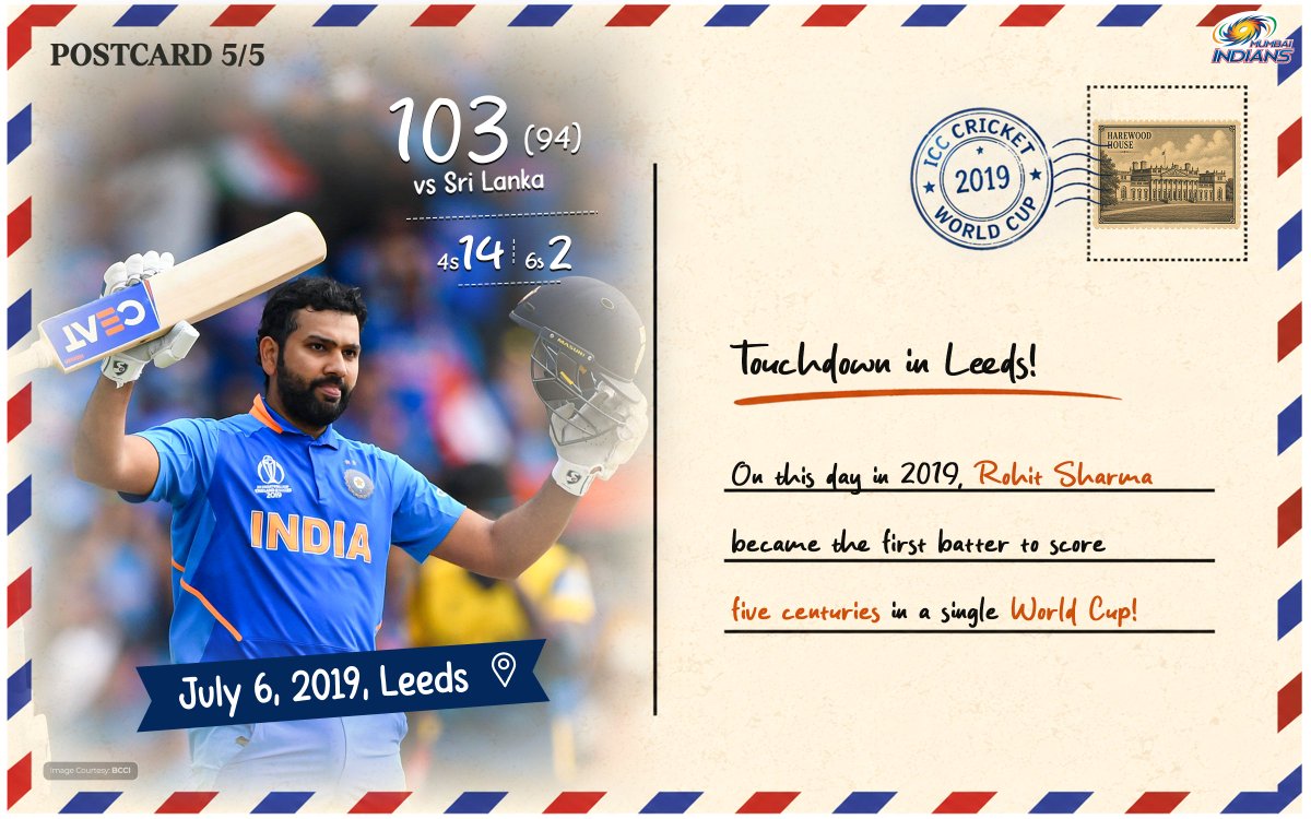 mipaltan's tweet photo. A milestone that rewrote the World Cup record books forever 💙

#OnThisDay https://t.co/zpTn23yqPp