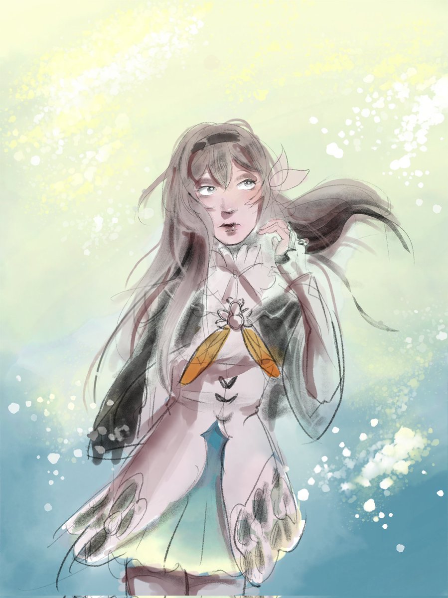 ania_durit's tweet photo. Firefly with grey eyes fir some reason #流萤 #Firefly #StarRail #崩坏星穹铁道 https://t.co/04TFAWiAdL