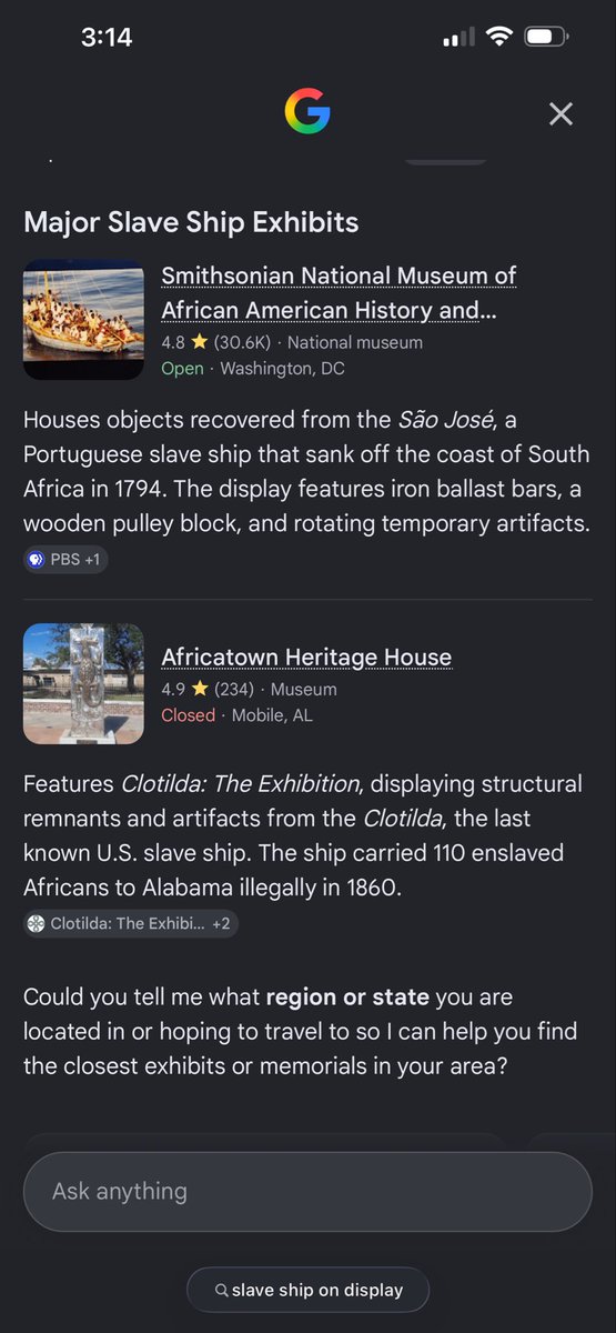 STARF0RGED's tweet photo. @djsupreme @AryanMujahideen @tariqnasheed @TLM_JD People like you are so crazy because you NEVER do full research. You look up JUUUUUST enough to feed your talking point &amp; then stop lmao. Pieces &amp; artifacts from these ships do exists &amp; are on display dummy. A TWO SECOND google search could’ve saved you 🤣🤣 https://t.co/pxHQrSLh3r
