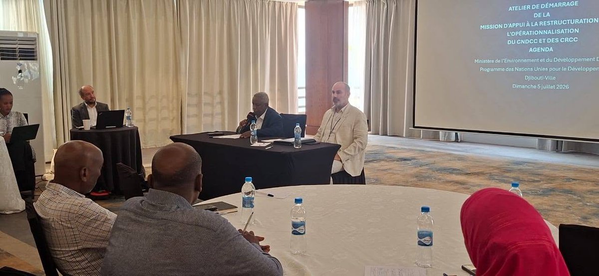 eco_symbiose's tweet photo. 🌍 Vers une gouvernance climatique plus forte à Djibouti 🇩🇯

L’Ecosymbiose (Tadjourah) a contribué aux réflexions sur l’architecture institutionnelle, le diagnostic des comités et les besoins en compétences.

#Djibouti #Climat #Environnement #CNDCC #CRCC #PNUD
@PNUDDjibouti https://t.co/gfyFLg1zXT