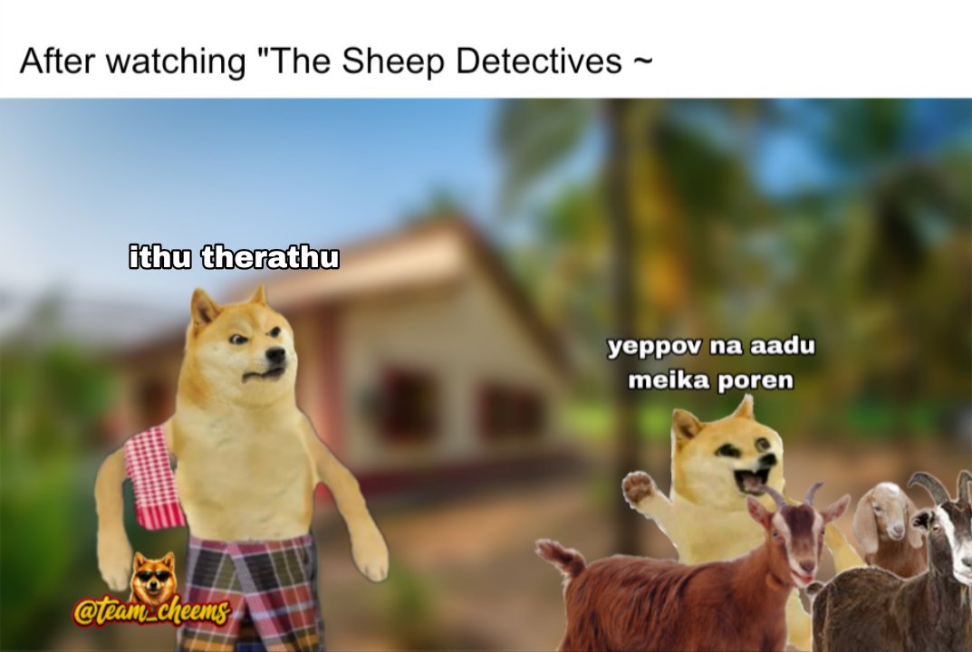 prabhakaran__pa's tweet photo. 🤭🤭#sheepdetective https://t.co/RtRU2M2DF7