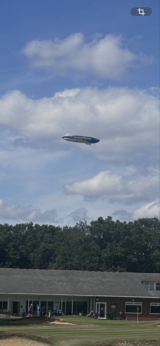 GibboTwit's tweet photo. Today was a good day on the course. No lights on the Goodyear blimp though saying @icecube’s a pimp! https://t.co/chtb9QPPWX