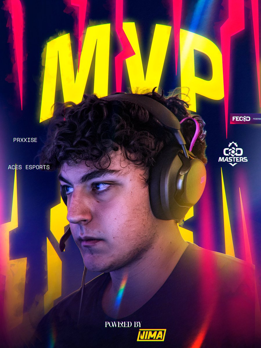 FECOD_es's tweet photo. Nos mostró su mejor versión, y con ello permitió que @ACES_HQ hiciera una campaña histórica.

Presentamos al MVP del #CODMasters: @Prxxisee

#CircuitoFECOD2026 https://t.co/I0ZP2Af2jq