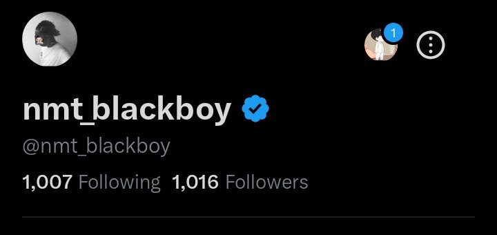 nmt_blackboy's tweet photo. It don happen ooo 1k followers🥹🥹🥹 https://t.co/Bya0P08eHB