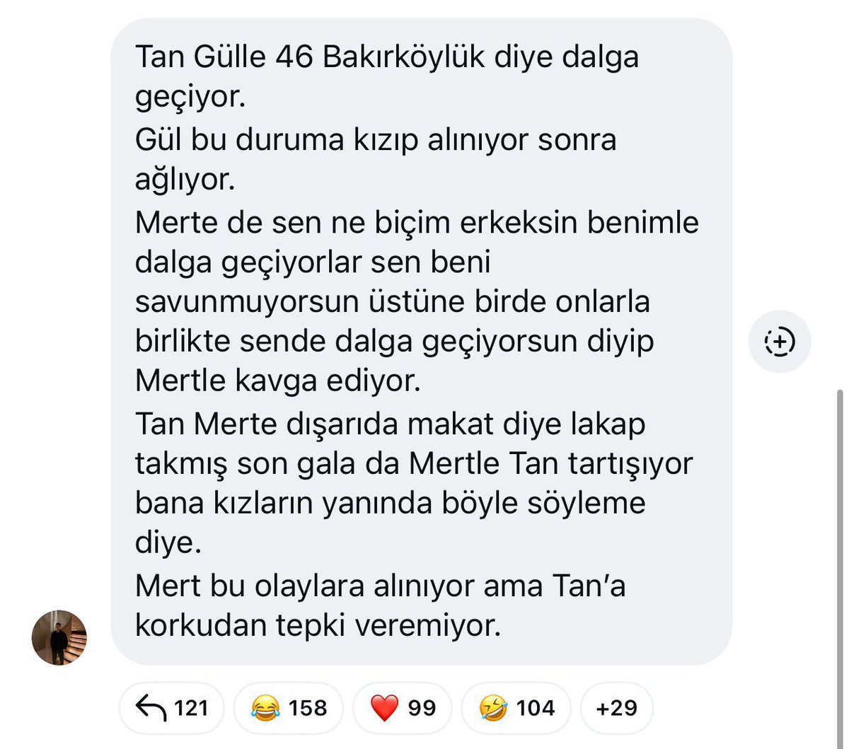 b_nisa50's tweet photo. Gül'ü Seversin sevmezsin bu ayrı konu ama bir kadına bunlar denildiyse şakşaklamak terbiyesizliktir...Mert sen de umarım ağzını açmışsındır kanka. Yoksa Gül taraf��ndan iyi bi fırçayı hak etmişsin 
#kısmetseolur https://t.co/NTGXEAmTFr
