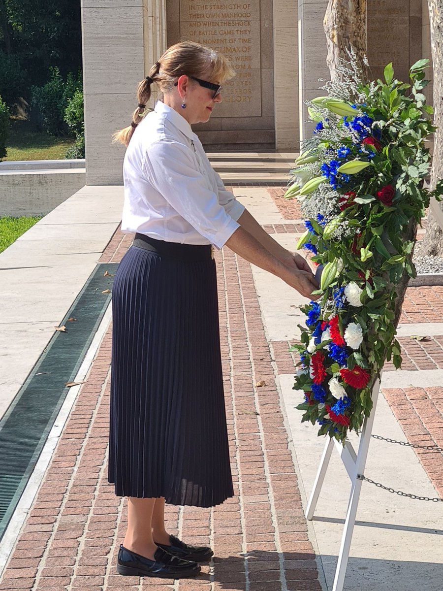 usabmc's tweet photo. To mark the United States' 250th anniversary, ABMC hosted intimate wreath-laying ceremonies at all its 26 overseas military cemeteries.

To learn more about how ABMC is commemorating America's 250th Anniversary this year, please visit: https://t.co/2r3qqxF9IR

#Freedom250 #USA250 #America250 #July4