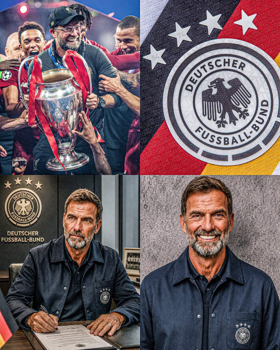 hugoderbayern's tweet photo. ✅️Metió al Mainz en primera
✅️Lideró a unos de los mejores Dortmund de la historia
✅️Dirigió al mejor Liverpool del Siglo
✅️Sus críticas, opiniones y comentarios sobre la Selección siempre fueron acertados

SE VIENE EL RENACER DE UN GRANDE!!! 🦅⭐️⭐️⭐️⭐️⏳️🌟 https://t.co/V8nkU2VxS4