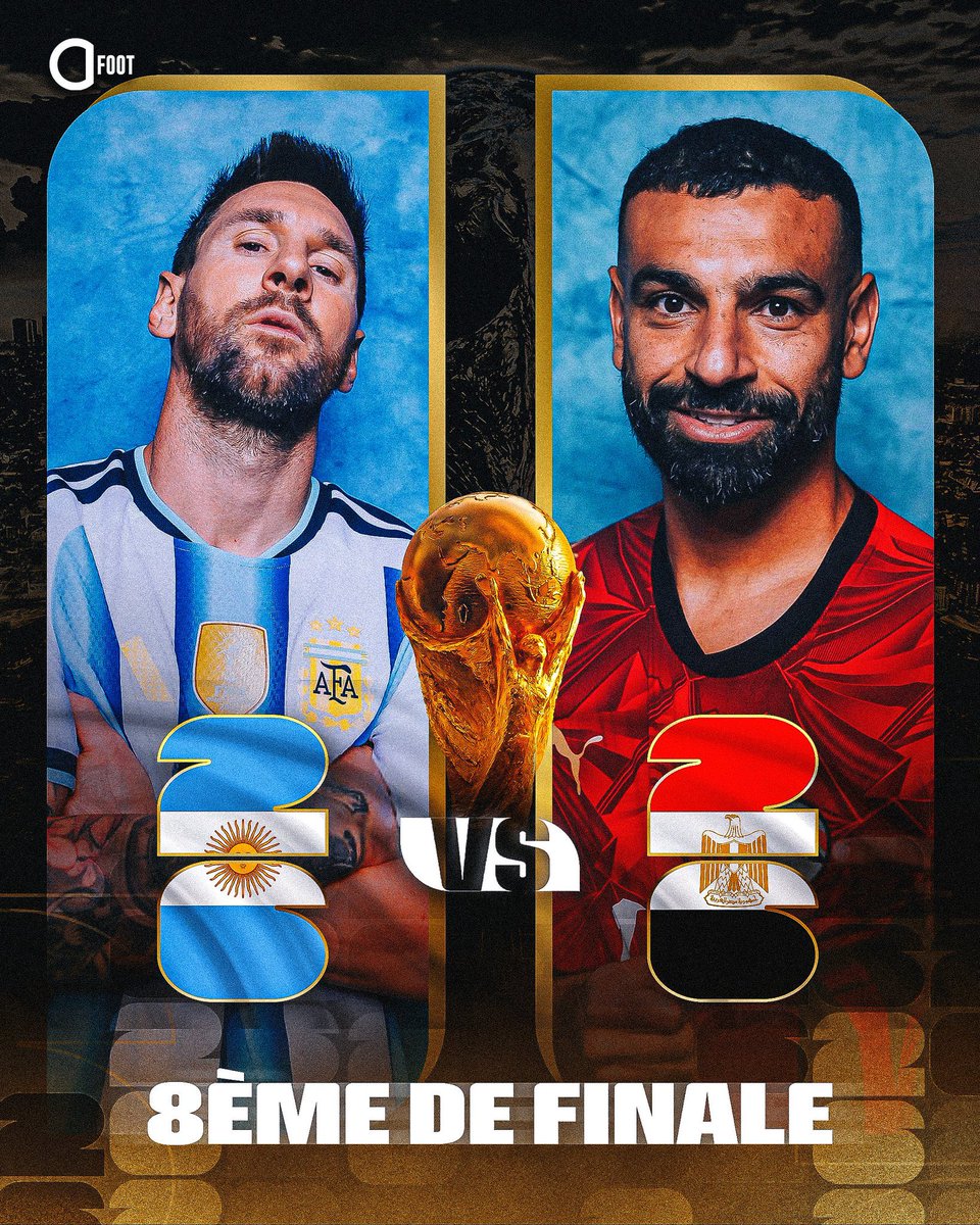 ActuFoot_'s tweet photo. 🚨 OFFICIEL ! FRANÇOIS LETEXIER 🇫🇷 ARBITRERA LE HUITIÈME DE FINALE ENTRE L’ARGENTINE 🇦🇷 ET L’ÉGYPTE 🇪🇬 ! https://t.co/epISJ37KhR