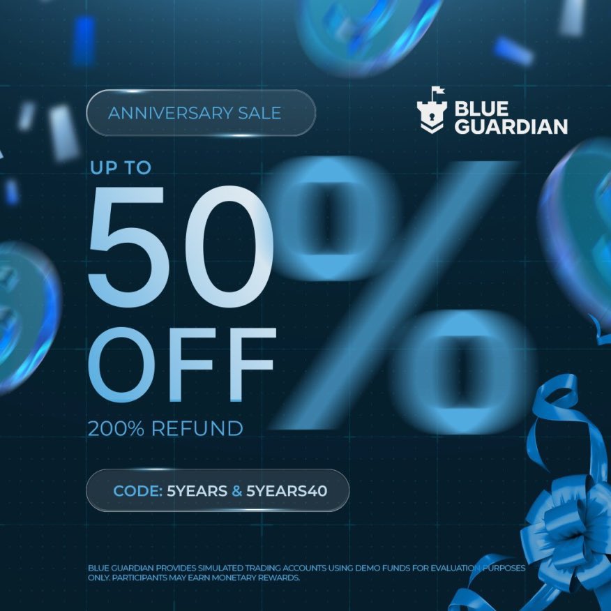 0thayyab0's tweet photo. If you’re seeing this, then this is your sign to get funded with @BlueGuardiancom

We’re already in the second half of the year. If you want to change your life and make big waves before the year runs out, then BlueGuardian is the best firm to choose.

Get an account today 👇 https://t.co/vTsfR1nMXT