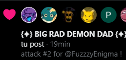 acegatuno's tweet photo. VIO LIKED IT???
DEMON DADDY????? 😱💜💜💜 https://t.co/ithvDLf7pd