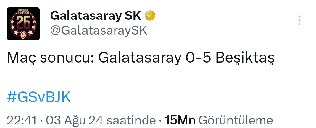 sokucugssay's tweet photo. En son taraftarı dinlemeyip kadroyu koruduklarında yaşananlar https://t.co/IxP4GHGsZU