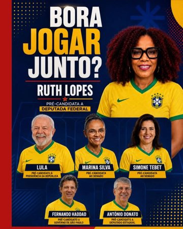 RuthLopes1377's tweet photo. Eu acredito em um Brasil mais justo, inclusivo e humano. Um país que respeita mulheres, crianças, idosos, povos indígenas, pessoas LGBTQIA+, pessoas com deficiência, professores e todos que sonham com um futuro melhor. 

Vambora, Brasil! Eu acredito no Brasil 🇧🇷 https://t.co/61zLDkla0M
