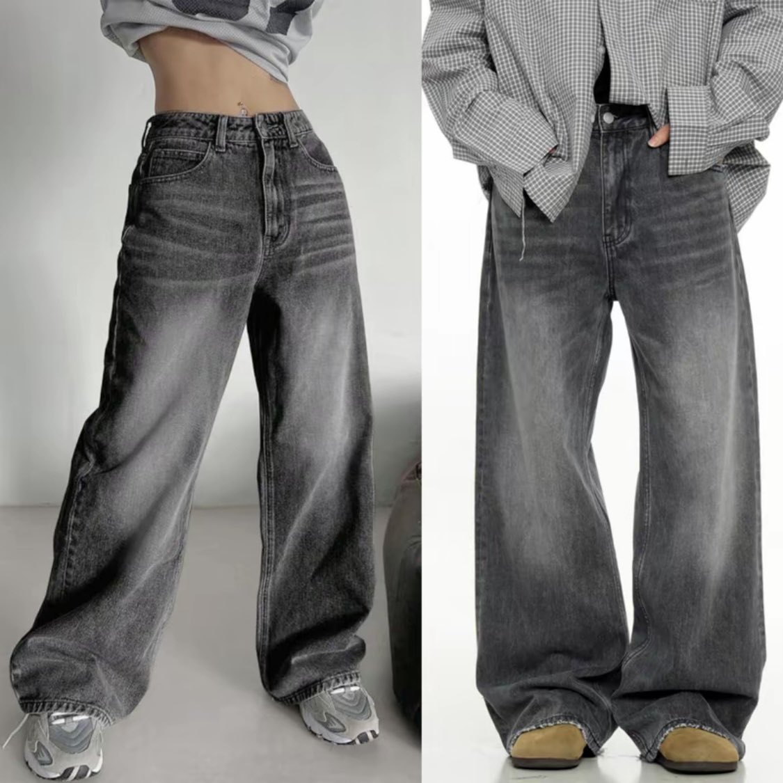 ZCX_1999's tweet photo. Gray Wide-Leg Jeans Retro

Shop Here:  https://t.co/gVEPNjgo9L https://t.co/QiaRTqGACO