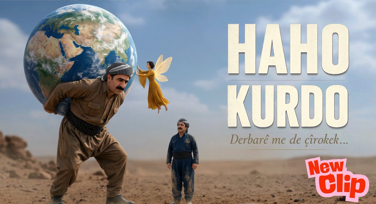 zozancmusic's tweet photo. Klîpa min a nû “Haho Kurdo” hat weşandin. Herin binêrin ka çawa bûye. Ji bîr nekin û şirove û pêşniyarên xwe jî binivîsînin 😊
...
کلیپی نوێم بە ناوی ‘ھاهۆ کوردۆ’ بڵاوکرایەوە. بڕۆن سەیری بکەن بزانن چۆن دەرچووە. بیرتان نەچێت، کۆمێنت و پێشنیارەکانی خۆتانیش بنووسن 😊
#newclip #aicinema