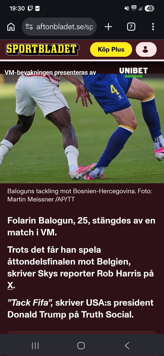 martinsfalk's tweet photo. Inget nytt. @svenskfotboll LÄMNA FIFA https://t.co/1mXjbXMX01