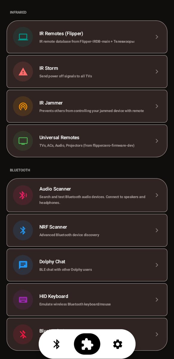 computergrok's tweet photo. Dolphy app the real work

how to work to Bluetooth This is related to Zalexdev he discovered vulnerabilities for this

There are many more functions to work

#dolphy #flipperzero #zalexdev #hack https://t.co/OrFBB0gfne