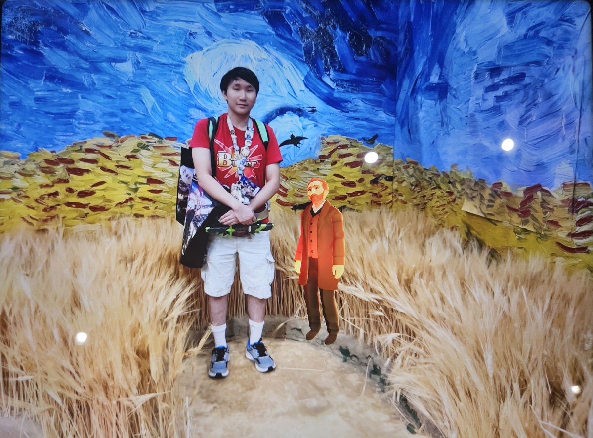 EXSaberGG's tweet photo. Huh, I'm pretty happy thatgamecompany is still doing stuff for Sky even after all these years lol.

Neat to even see they're still supporting the game at AX too.

#SkyAX2026 #DearVanGogh https://t.co/DvCEqBzVJ4