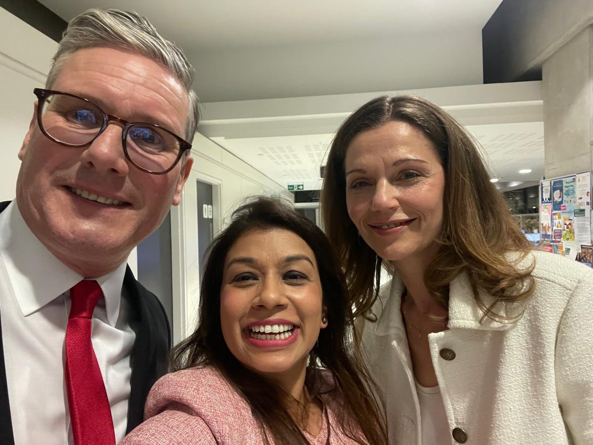 TulipSiddiq's tweet photo. Reminiscing about our joyful night at Tate Modern two years ago as we celebrated a Labour government after 14 long years with friends from across our movement. And of course my fourth election as MP for Hampstead 🌹 https://t.co/6Z2u3JaStQ