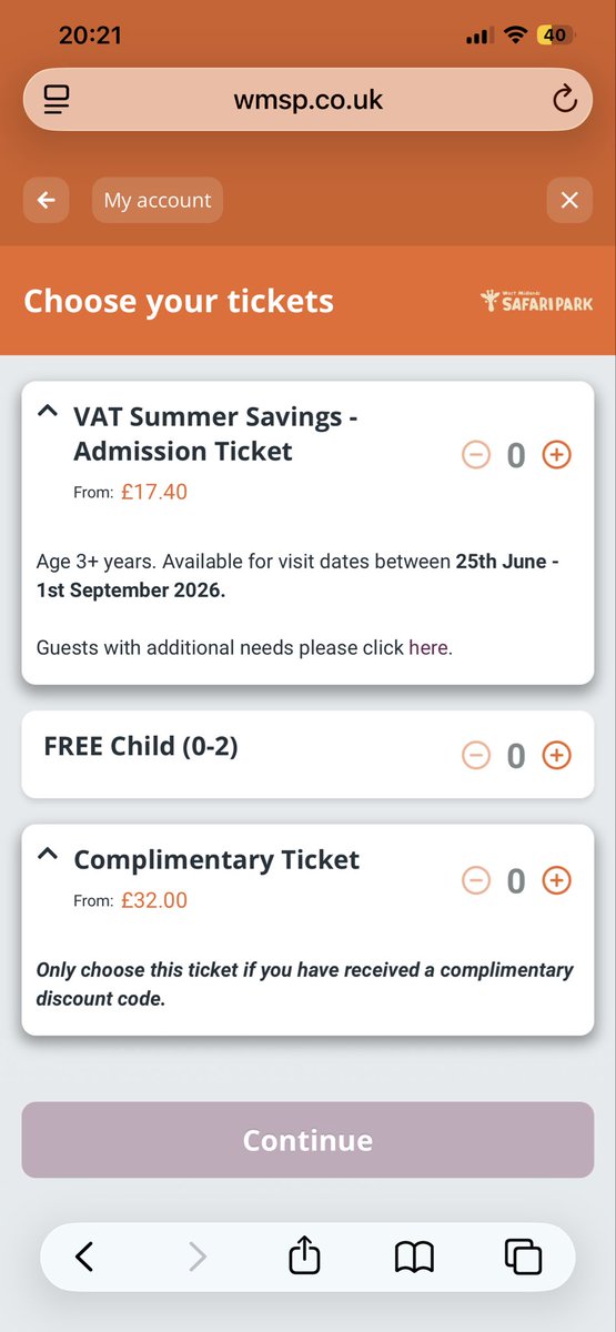 Kaur13Mrs's tweet photo. @WestMidSafari do these tickets include a free return? https://t.co/vUQ2PIm8lC